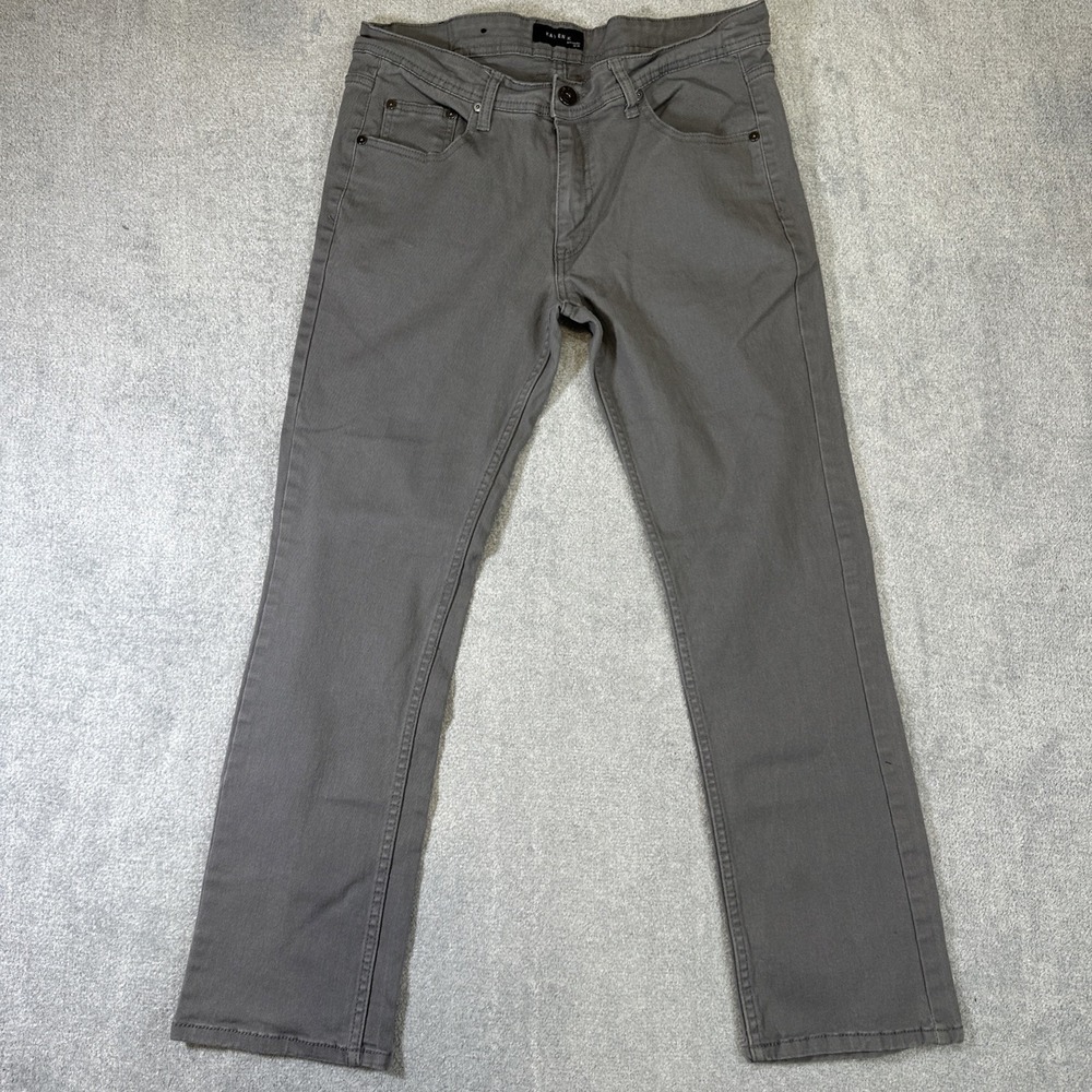 Kayden K Men's Jeans Size 36x30 Slim Straight Gray